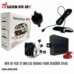 MFK-BE-950 22 MM LED EKRANLI PARK SENSÖRÜ SİYAH |  | PARK SENSÖRLERİ