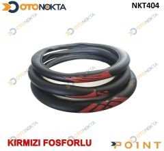 DIREKSIYON KILIFI SIYAH -KIRMIZI FOSFORLU YERLI