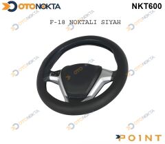 DIREKSIYON KILIFI GECMELI NOKTALI SIYAH SUNI F-18