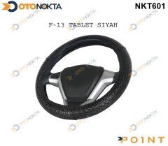 DIREKSIYON KILIFI GECMELI TABLET DESEN SIYAH F-13