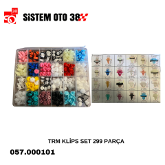 TRM KLİPS SET 299 PARÇA |  | MUHTELİF ÜRÜNLER