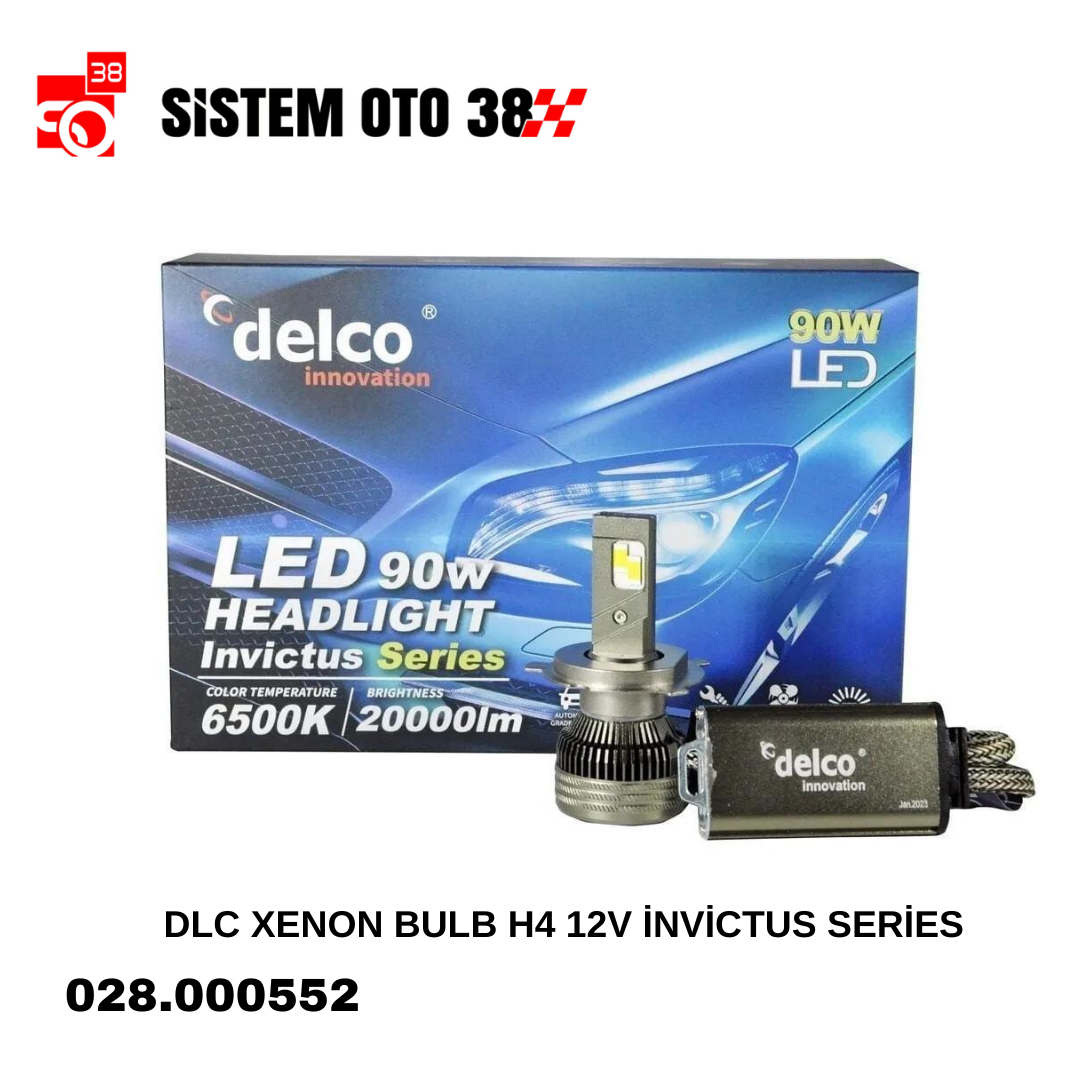 DLC XENON BULB H4 12V İNVİCTUS SERİES |  | LED XENON