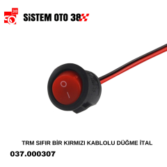 TRM SIFIR BİR KIRMIZI KABLOLU DÜĞME İTAL |  | SES MONTAJ EKİPMANLARI