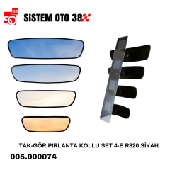 TAK-GÖR PIRLANTA KOLLU SET 4-E R320 SİYAH |  | AYNALAR