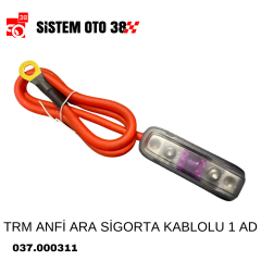 TRM ANFİ  ARA SİGORTA KABLOLU 1 AD |  | SES MONTAJ EKİPMANLARI