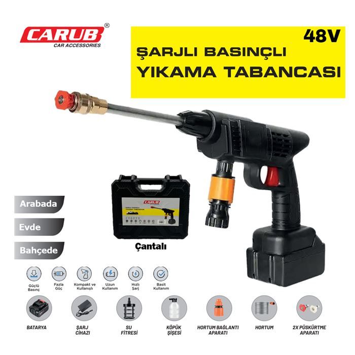 YIKAMA TABANCASI ŞARJLI BASINÇLI | CARUB