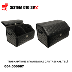 TRM KAPİTONE SİYAH BAGAJ ÇANTASI KALİTELİ |  | ARAÇ İÇİ AKSESUARLAR
