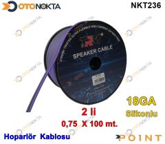 ANFI KABLO TESISAT HOPARLOR KABLO  2 LI 18GA TRM