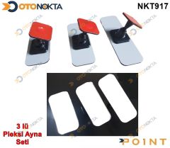 AYNA PLEXI IC DIKIZ 3 LU YAPISMALI  MA304