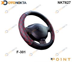 DIREKSIYON KILIFI GECME LUX 4 PARCA KIRMIZI F-301