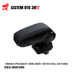 OMSAK-PEUGEOT 2008 2020+ SİYAH KOL DAYAMA |  | KOLÇAKLAR