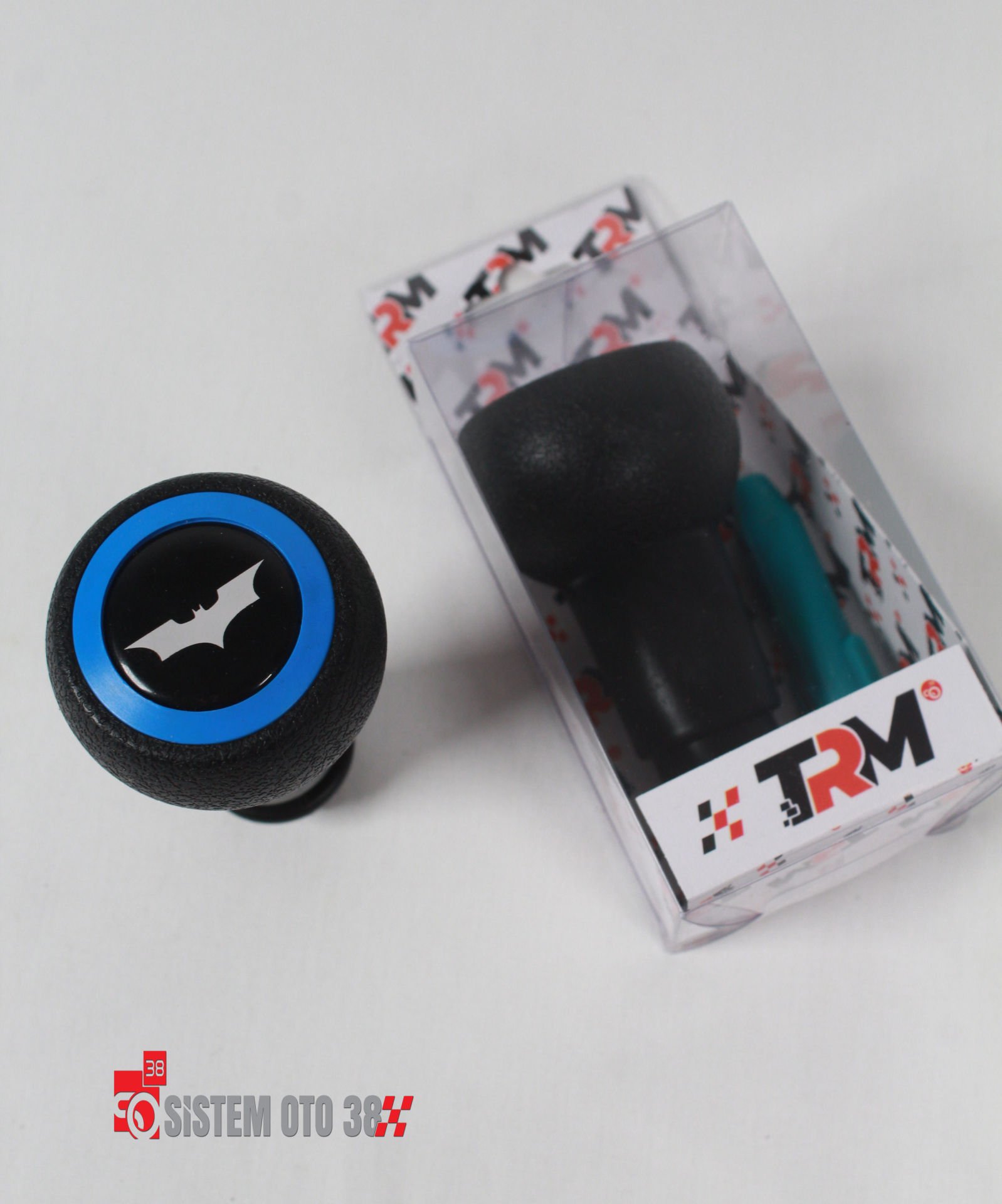 TRMV-BATMAN YUVARLAK MAVİ ŞERİT VİTES TOPUZU |  | ARAÇ İÇİ AKSESUARLAR
