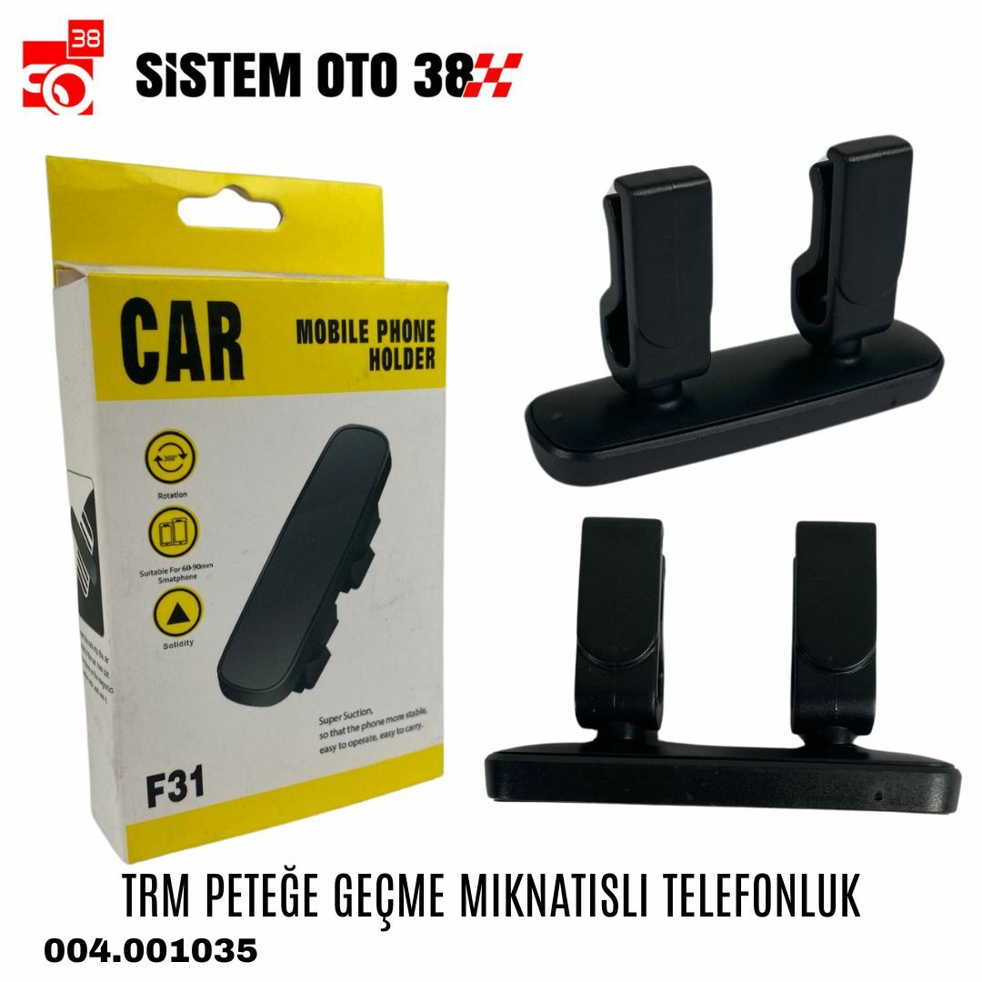 TRM PETEĞE GEÇME MIKNATISLI TELEFONLUK |  | ARAÇ İÇİ AKSESUARLAR