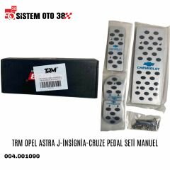 TRM OPEL ASTRA J-İNSİGNİA-CRUZE PEDAL SETİ MANUEL |  | ARAÇ İÇİ AKSESUARLAR
