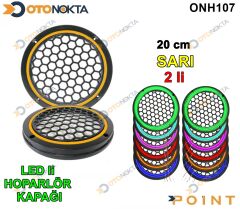 20 CM HOPARLOR KAPAGI ISIKLI SARI