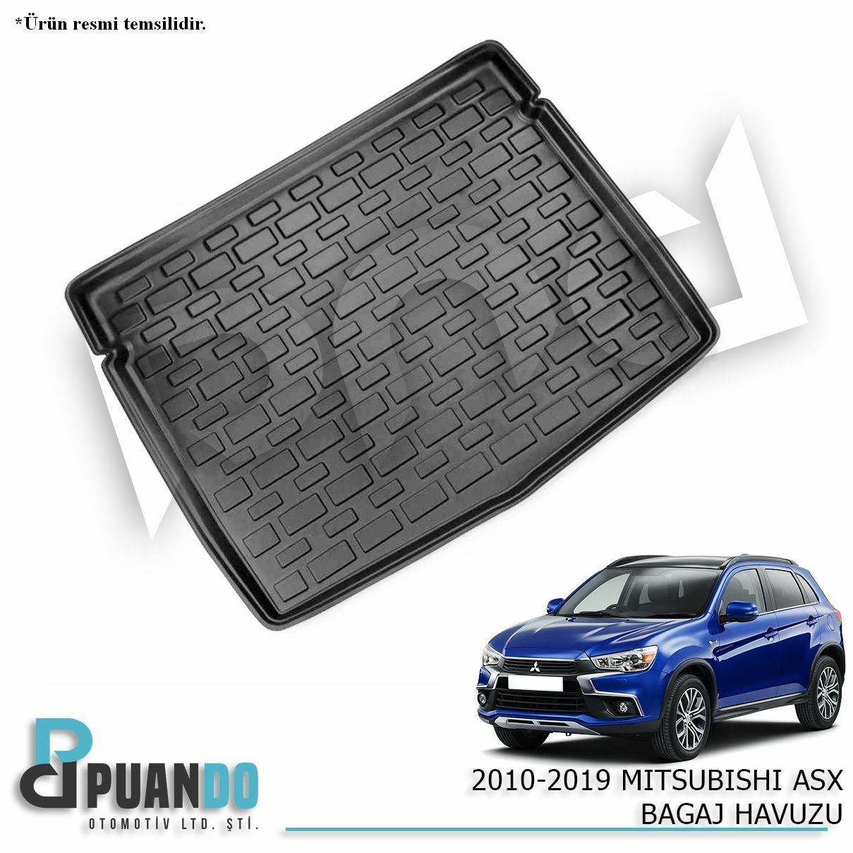 2010-2019 MITSUBISHI ASX BAGAJ HAVUZU