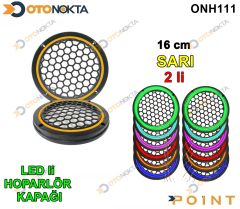16 CM HOPARLOR KAPAGI ISIKLI SARI
