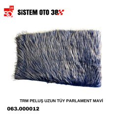 TRM PELUŞ UZUN TÜY PARLAMENT MAVİ |  | PELUŞLAR