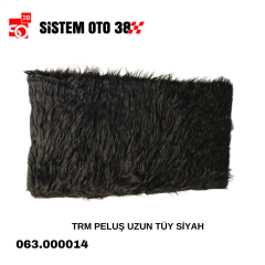 TRM PELUŞ UZUN TÜY SİYAH |  | PELUŞLAR
