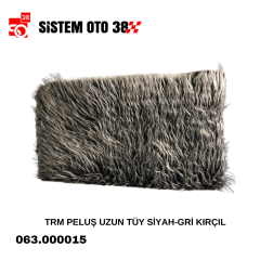 TRM PELUŞ UZUN TÜY SİYAH-GRİ KIRÇIL |  | PELUŞLAR