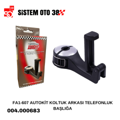FA1-607 AUTOKİT KOLTUK ARKASI TELEFONLUK BAŞLIĞA |  | ARAÇ İÇİ AKSESUARLAR
