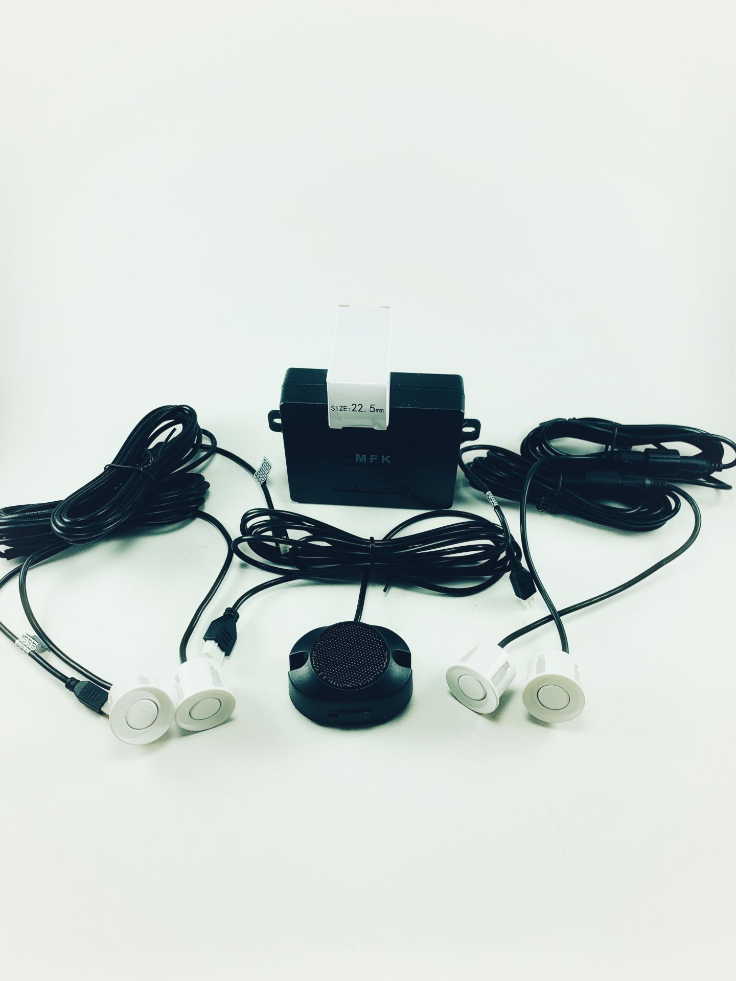 MFK-BB03 22 MM SESLİ PARK SENSÖRÜ BEYAZ |  | PARK SENSÖRLERİ