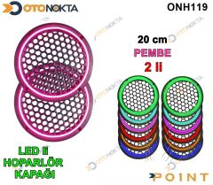 20 CM HOPARLOR KAPAGI ISIKLI PEMBE