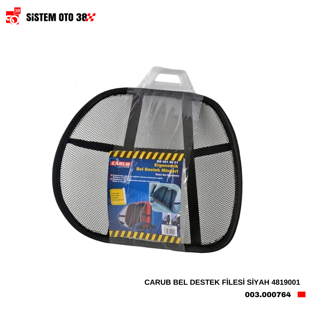 CARUB BEL DESTEK FİLESİ SİYAH 4819001 |  | ARAÇ DIŞI AKSESUARLAR