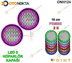 16 CM HOPARLOR KAPAGI ISIKLI PEMBE