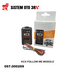 KCX FOLLOW ME MODÜLÜ |  | MUHTELİF ÜRÜNLER