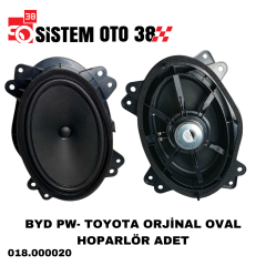 BYD PW- TOYOTA ORJİNAL OVAL HOPARLÖR ADET |  | HOPARLÖRLER