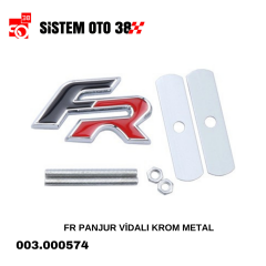 FR PANJUR VİDALI KROM  METAL |  | ARAÇ DIŞI AKSESUARLAR
