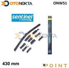 SILECEK 12  APARATLI MUZ 430 MM SENTINEL