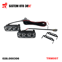 TRM997 GÜNDÜZ LEDİ LAMBAS KISA CLIO TIP 3 LED BYZ |  | LED AYDINLATMA GRUBU