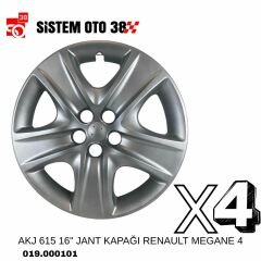 AKJ 615 16'' JANT KAPAĞI RENAULT MEGANE 4 |  | JANT KAPAKLARI