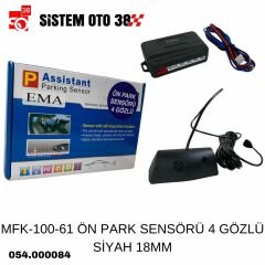 MFK-100-61 ÖN PARK SENSÖRÜ 4 GÖZLÜ SİYAH 18MM |  | PARK SENSÖRLERİ
