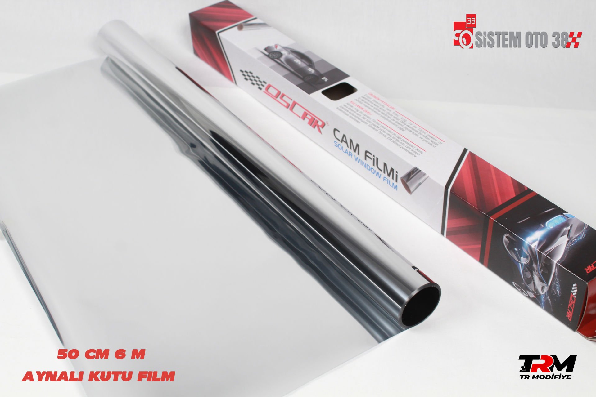 OSN KUTU CAM FİLİMİ AYNALI %15 50 CM 6 M |  | CAM FİLMLERİ