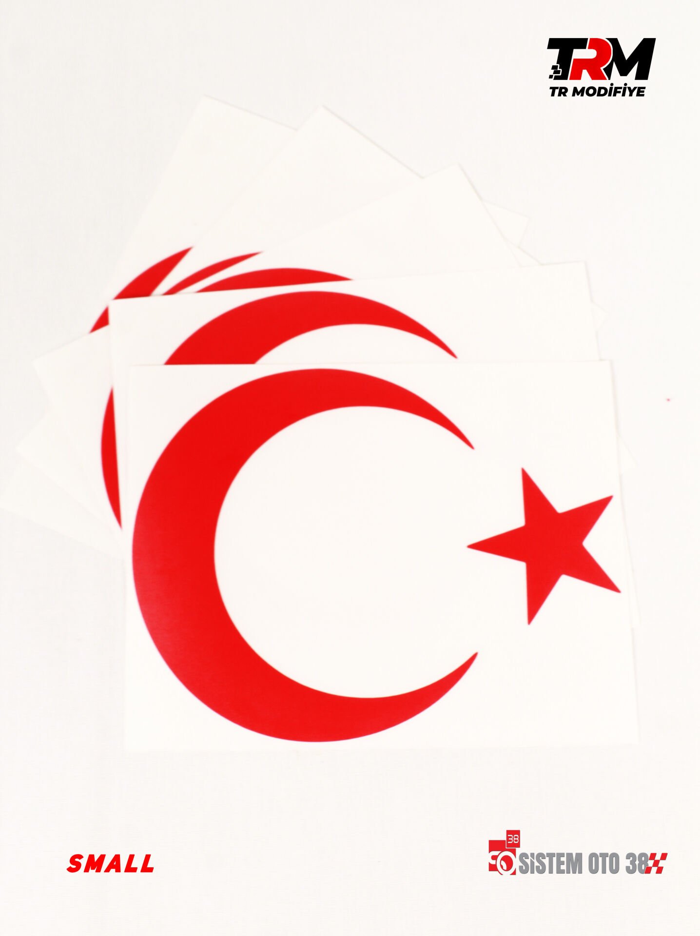STC-S AYYILDIZ KIRMIZI 10LU |  | STİCKER ÇEŞİTLERİ