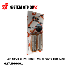 AİR MEYS KLİPSLİ KOKU MİX FLOWER TURUNCU |  | KOZMETİK GRUBU