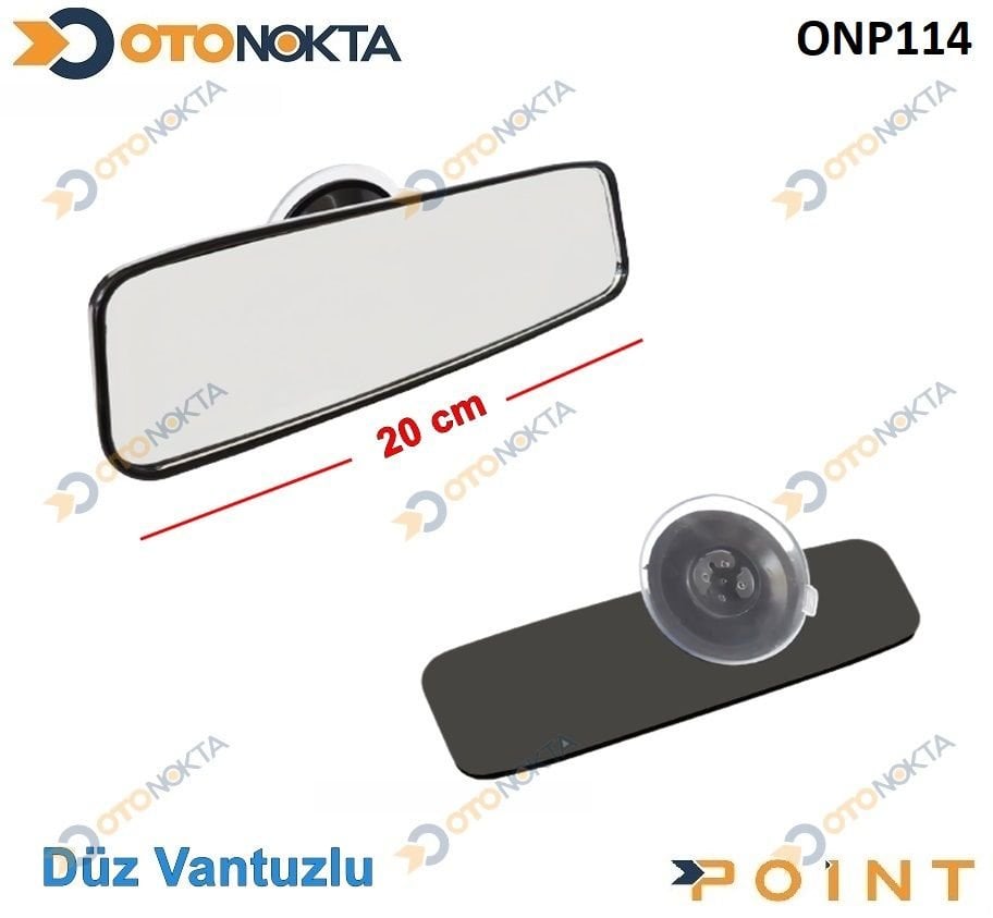 AYNA IC VANTUZLU 20 CM SIYAH ITHAL