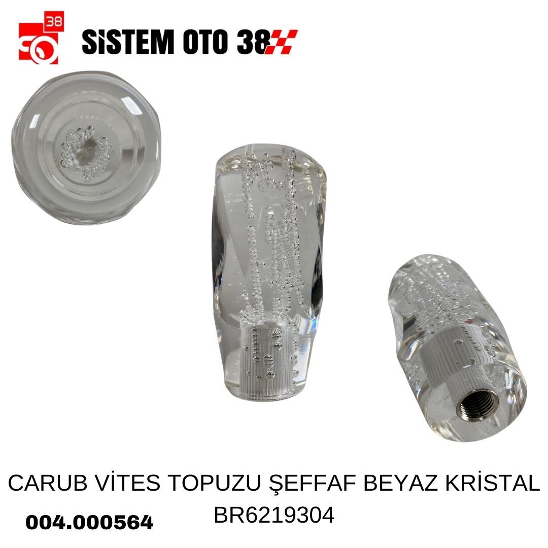 CARUB VİTES TOPUZU ŞEFFAF BEYAZ KRİSTAL BR6219304 |  | ARAÇ İÇİ AKSESUARLAR