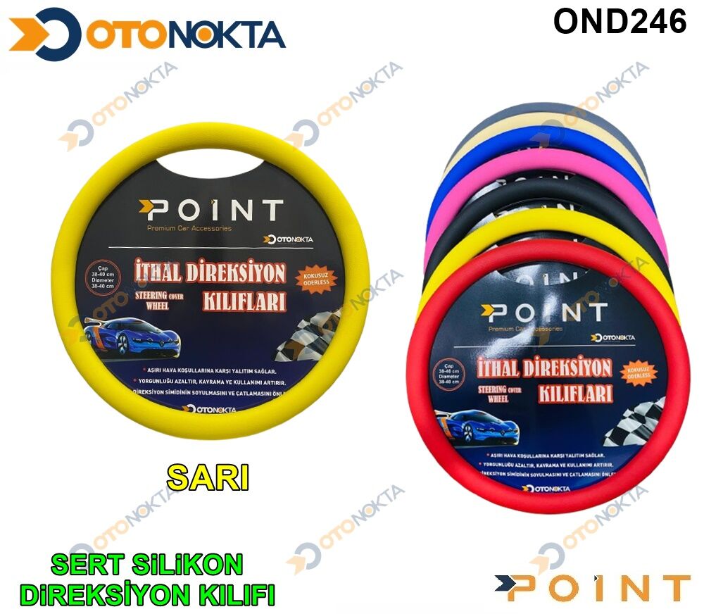 DIREKSIYON KILIFI LUKS KOKUSUZ SERT SILIKON SARI