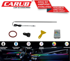 ARAÇ İÇİ AMBİYANS WIFI KONTROL 110cm TEKLİ
