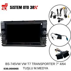 BS-745VW VW T7 TRANSPORTER 7'' 4/64 TUŞLU M.MEDYA |  | MULTİMEDYALAR