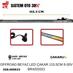 OFFROAD BEYAZ LED ÇAKAR 115.5CM 9-30V BR4203321 |  | LED AYDINLATMA GRUBU