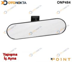 AYNA IC YAPISMALI  OVAL 270 MM SIYAH ITHAL POINT