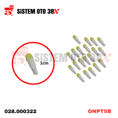 ONPT5B AMPÜL GÖSTERGE LEDLİ T5 BEYAZ 20Lİ PAKET |  | LED AYDINLATMA GRUBU