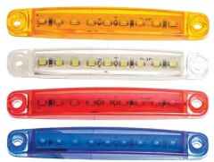 PARMAK LAMBA 9 LEDLİ KIRMIZI 12V-24V | EMİR