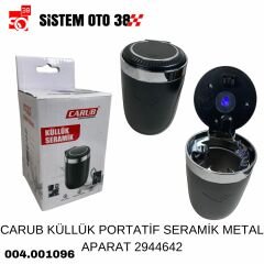CARUB KÜLLÜK PORTATİF SERAMİK METAL APARAT 2944642 |  | ARAÇ İÇİ AKSESUARLAR