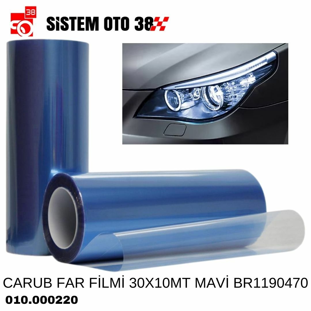 CARUB FAR FİLMİ 30X10MT MAVİ BR1190470 |  | CAM FİLMLERİ